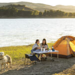 lifestyle people living camping