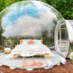 transparent bubble tent glamping